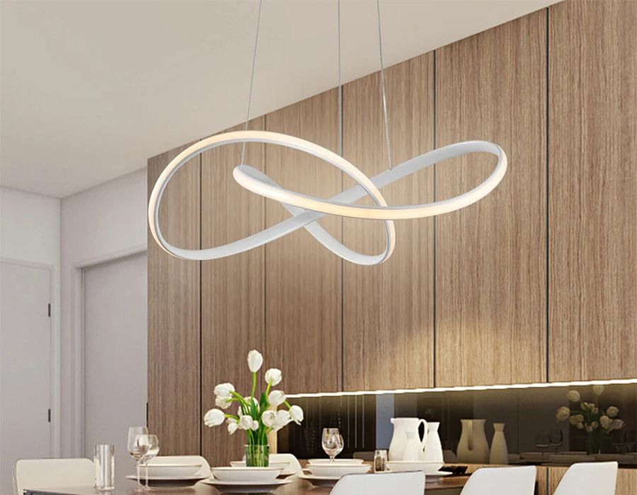 remote-dimmable pendant LED lighting